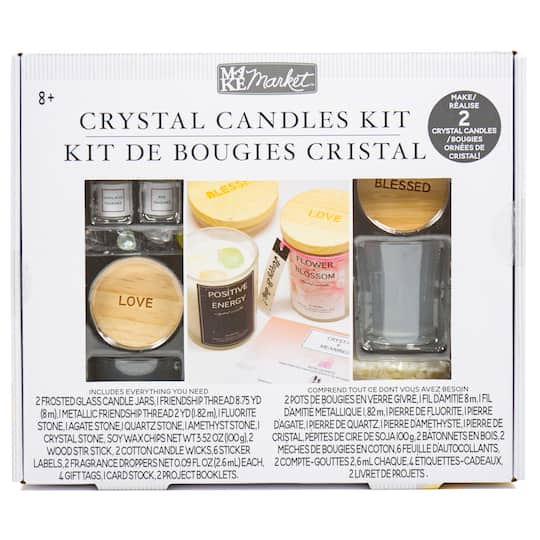 Diy Crystal Candle Kit By Make Market Michaels